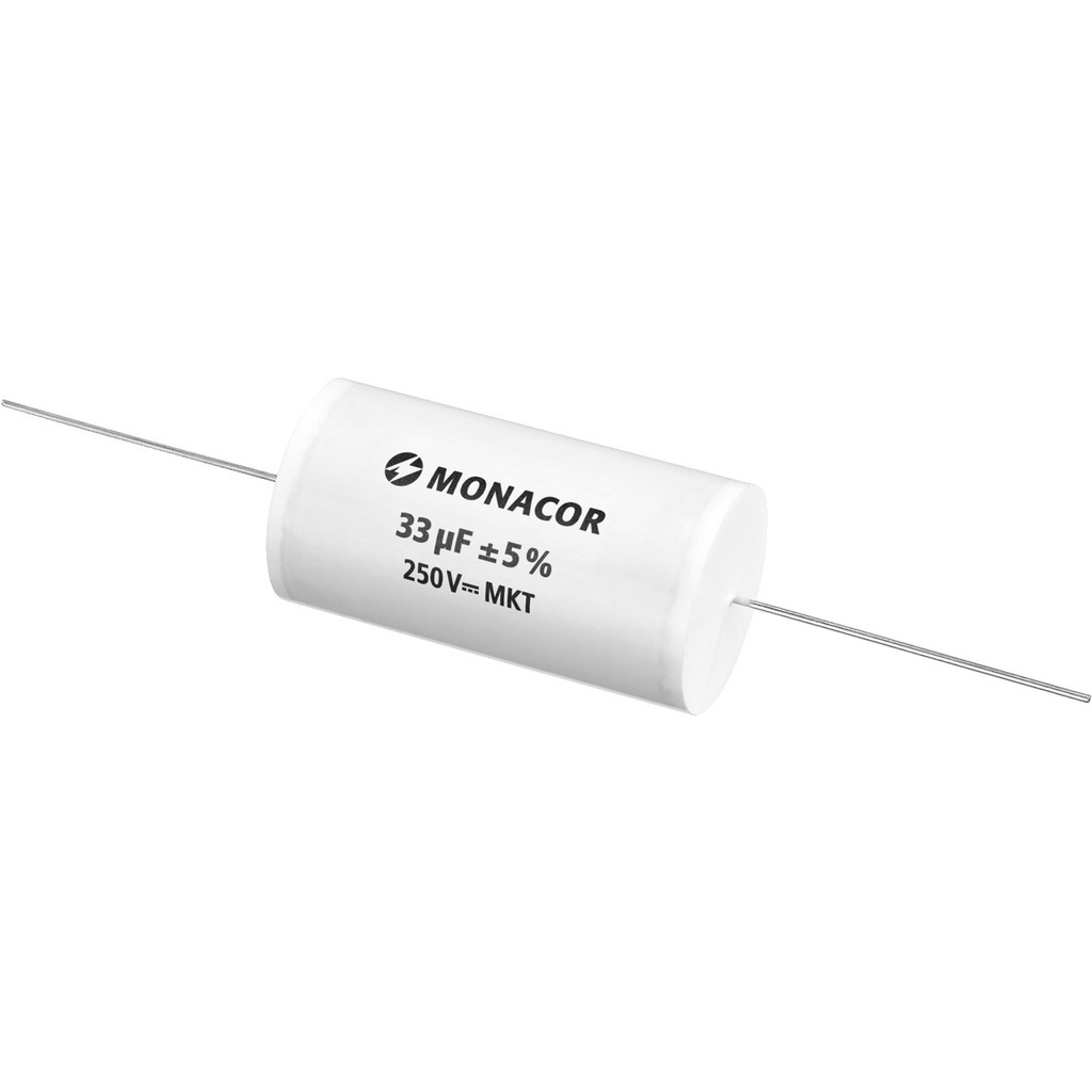 Monacor MKTA-330 Filmkondensator 33uF/250V