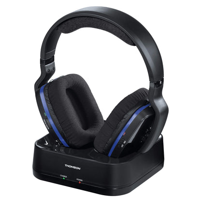 THOMSON WHP3311 Trådlös Hörlur, Svart, Over-Ear, 100m