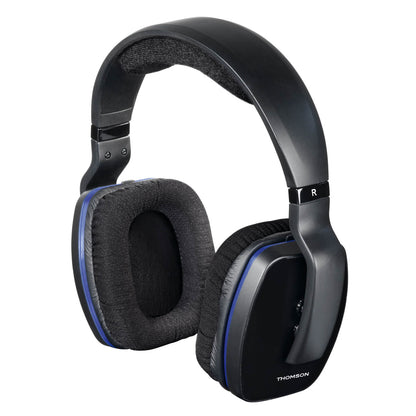 THOMSON WHP3311 Trådlös Hörlur, Svart, Over-Ear, 100m