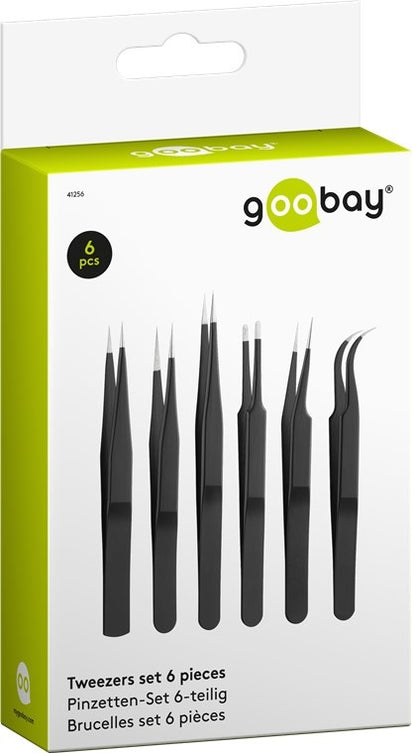 Goobay Metallpincetter 6st