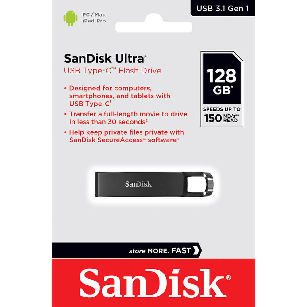 SANDISK   USB-C 128GB 150MB/s