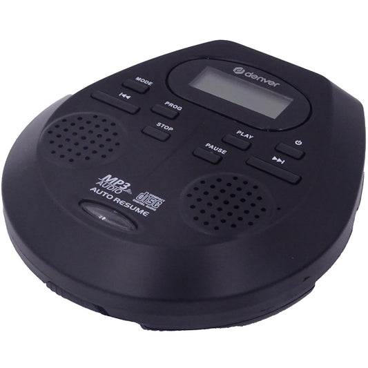 Denver DMP-395B  CD-spelare Bärbar Inbyggda högtalare, Svart
