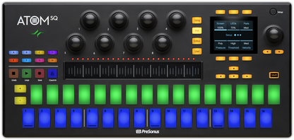 Presonus Atom SQ, Pad controller produktion och framförande