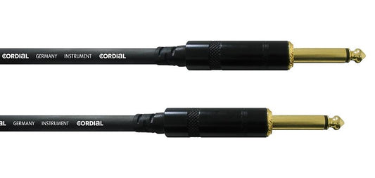 Cordial CCI 6 PP 6m instrumentkabel, svart