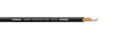 Cordial CDS 122  75 ohm / S/PDIF / Wordclock (pris/m)