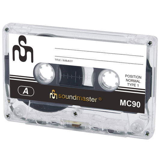 Soundmaster MC905P IEC1 90 minuters kassettband 5-pack