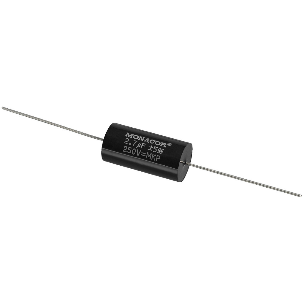 Monacor MKPA-27 Kondensator 2.7uF