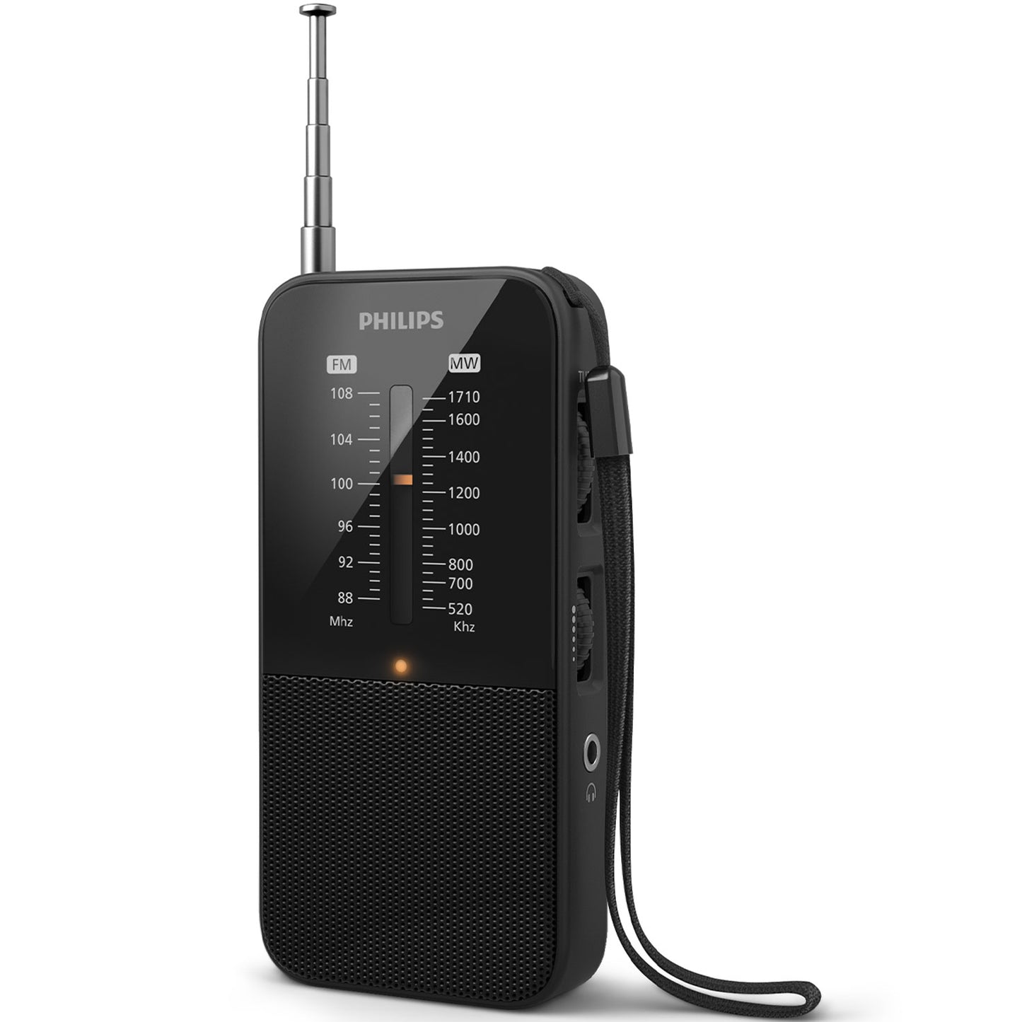 Philips Radio FM MW Fick-format TAR1509 Svart