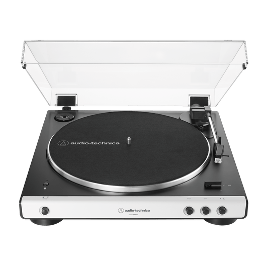 Audio-Technica AT-LP60XBT WH Skivspelare, vit front