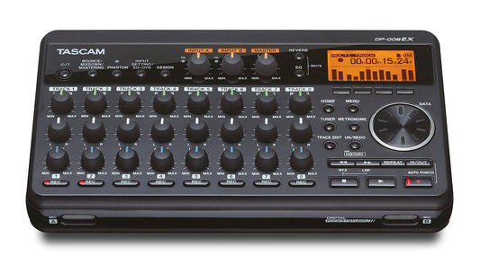 Tascam DP-008EX Ultrakompakt 8-spårig digital portastudio