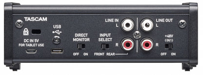 Tascam US-1X2HR USB Audio interface 1 in 2 out